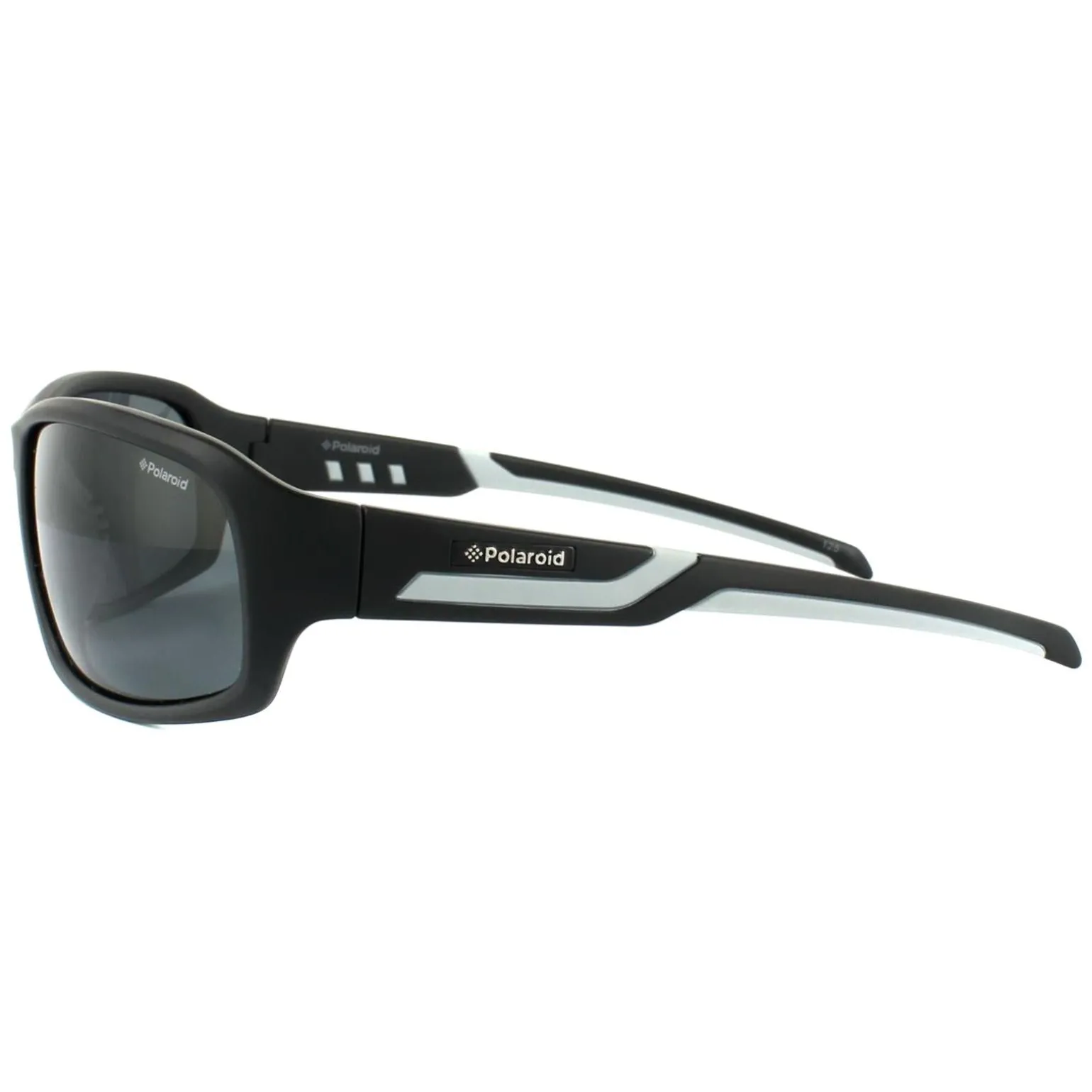 Polaroid Sport Sunglasses P7406 08A Y2 Black & Grey Grey Polarized