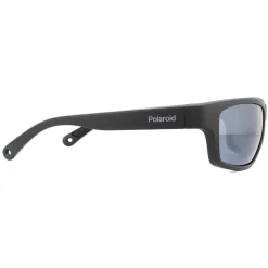 Polaroid Sport Sunglasses PLD 7037/S 003/EX Matte Black Grey Silver Mi