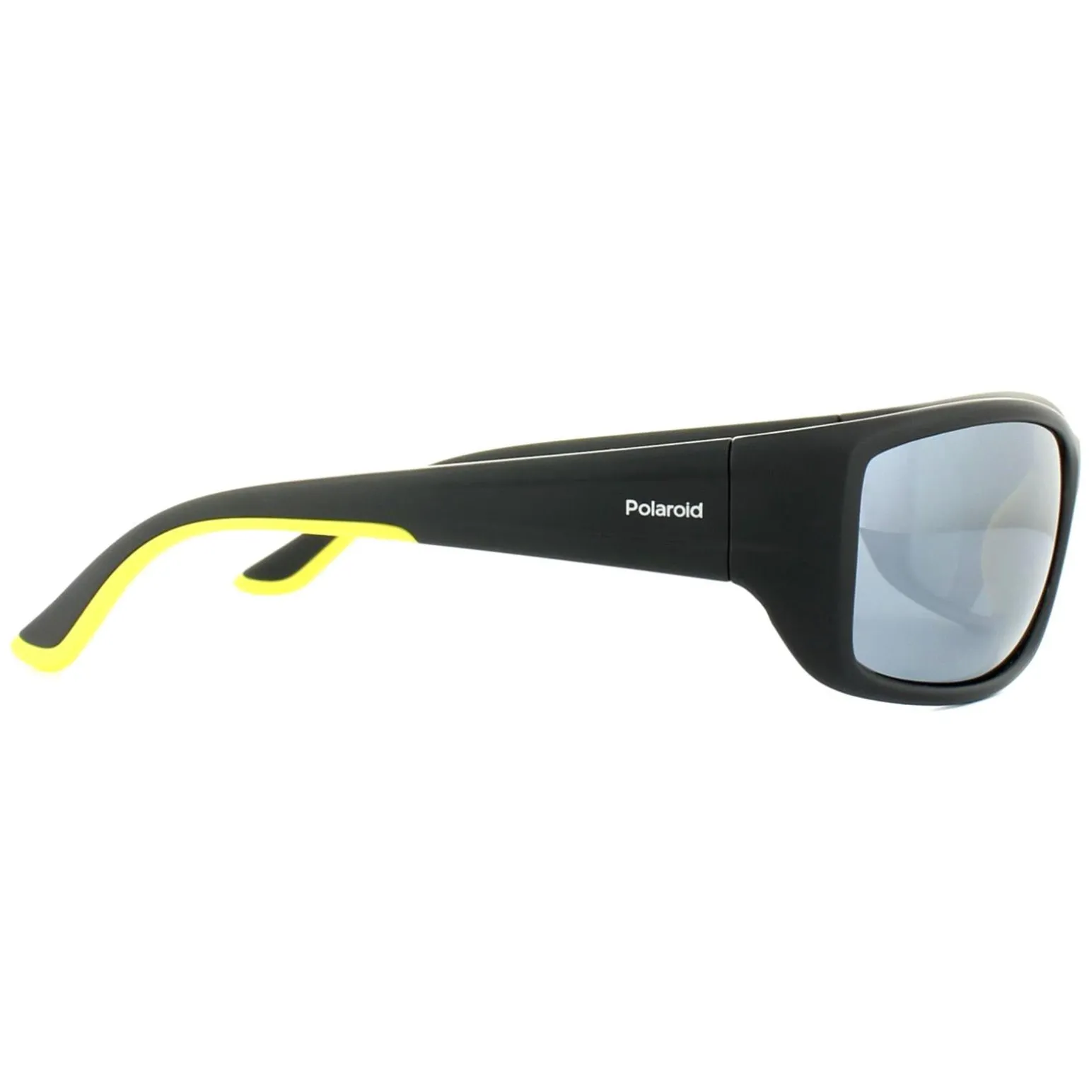 Polaroid Sport Sunglasses PLD 7011/S 71C EX Black Yellow Grey Silver M