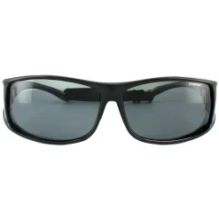 Polaroid Suncovers Fit Over Glasses Sunglasses P8901 KIH Y2 Black Grey