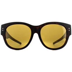 Polaroid Suncovers Fitover Sunglasses PLD 9009/S N9P MU Matte Havana B