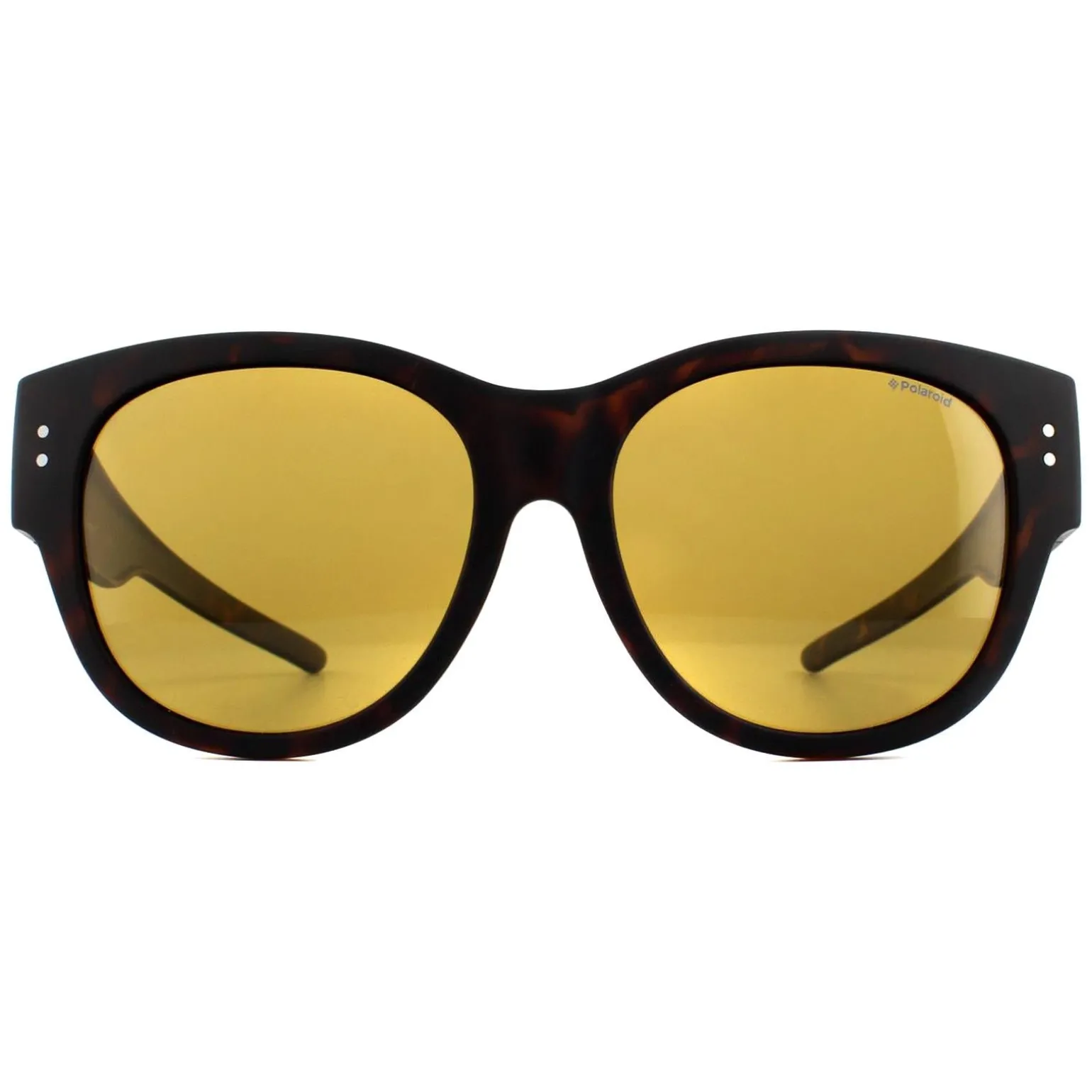Polaroid Suncovers Fitover Sunglasses PLD 9009/S N9P MU Matte Havana B