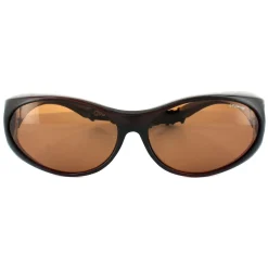 Polaroid Suncovers Fitover Sunglasses P8900 09Q HE Brown Copper Polari