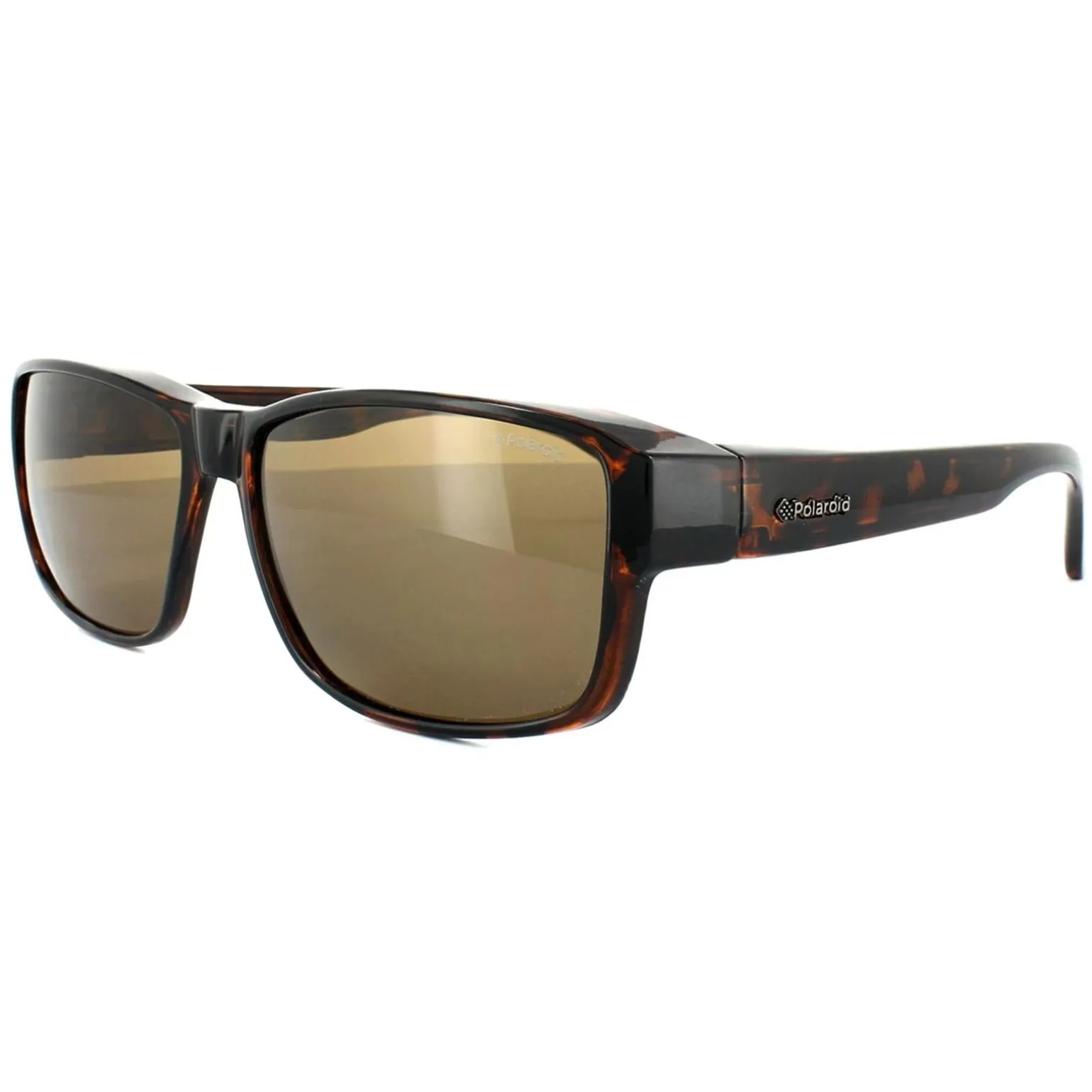 Polaroid Suncovers Fitover Sunglasses P8406 0BM IG Dark Havana Brown P