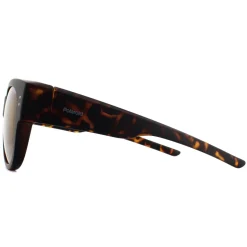 Polaroid Suncovers Fitover Sunglasses PLD 9009/S N9P MU Matte Havana B