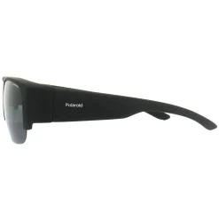 Polaroid Suncovers Fitover Sunglasses PLD 9007/S DL5 Y2 Black Grey Pol