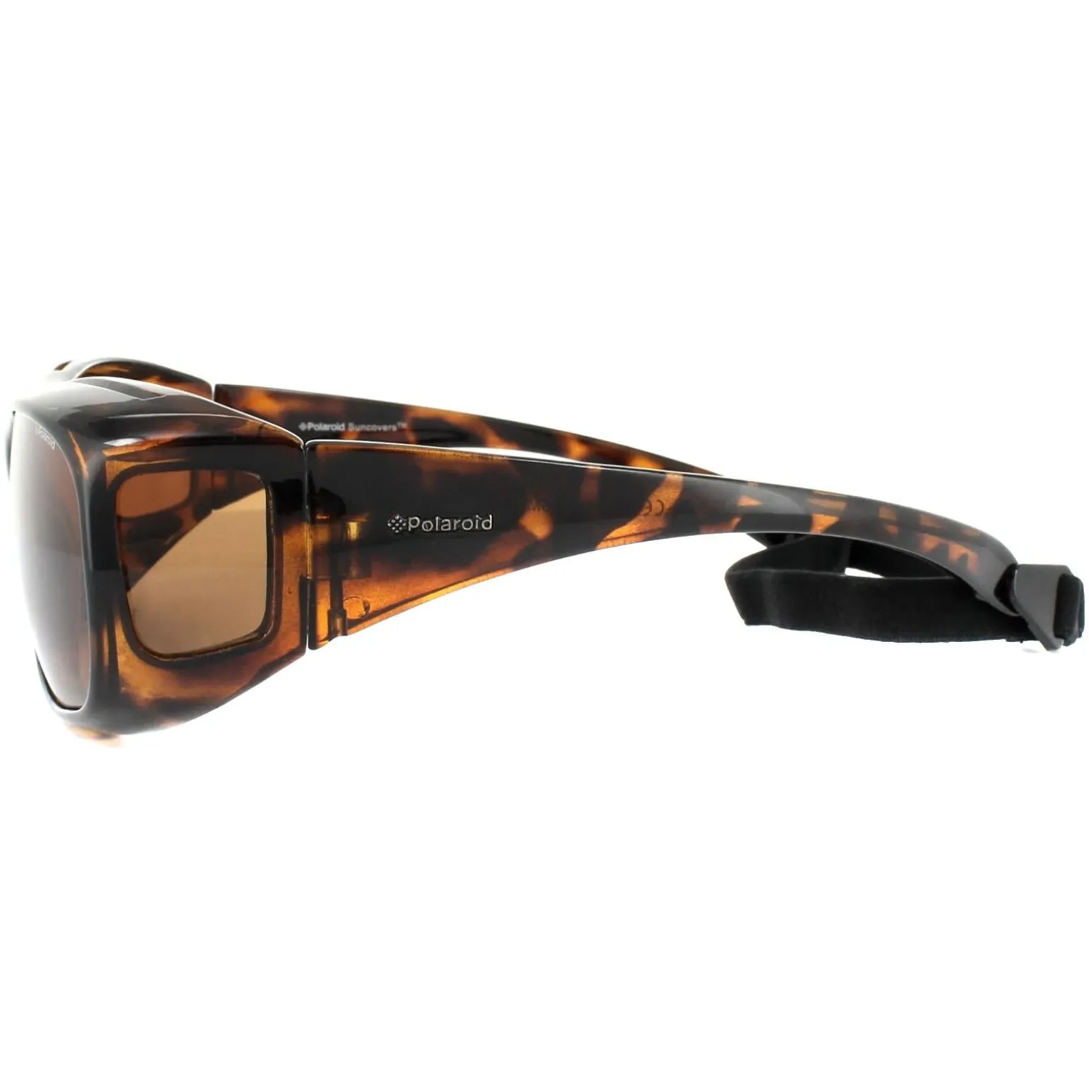 Polaroid Suncovers Fitover Sunglasses 08535 0BM HE Havana Copper Polar