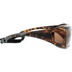 Polaroid Suncovers Fitover Sunglasses 08535 0BM HE Havana Copper Polar