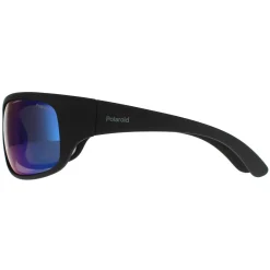 Polaroid Sunglasses 07886 3OL 5Z Matte Black Green Mirror Polarized