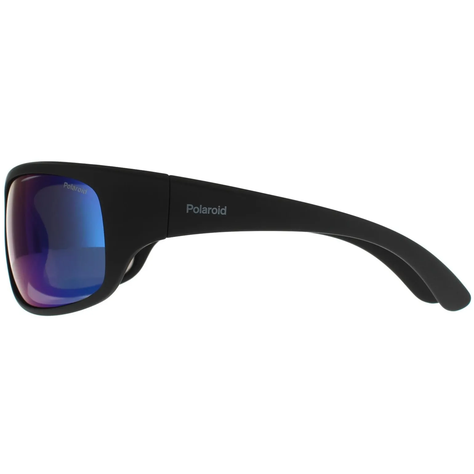 Polaroid Sunglasses 07886 3OL 5Z Matte Black Green Mirror Polarized