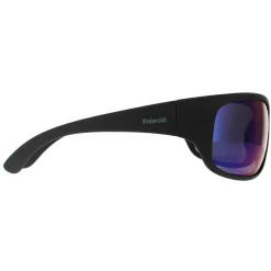 Polaroid Sunglasses 07886 3OL 5Z Matte Black Green Mirror Polarized