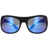 Polaroid Sunglasses 07886 0VK 5X Matte Black Blue Mirror Polarized