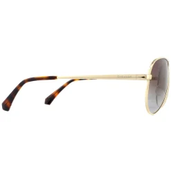 Polaroid Sunglasses 6012/N/NEW J5G LA Gold Brown Gradient Polarized