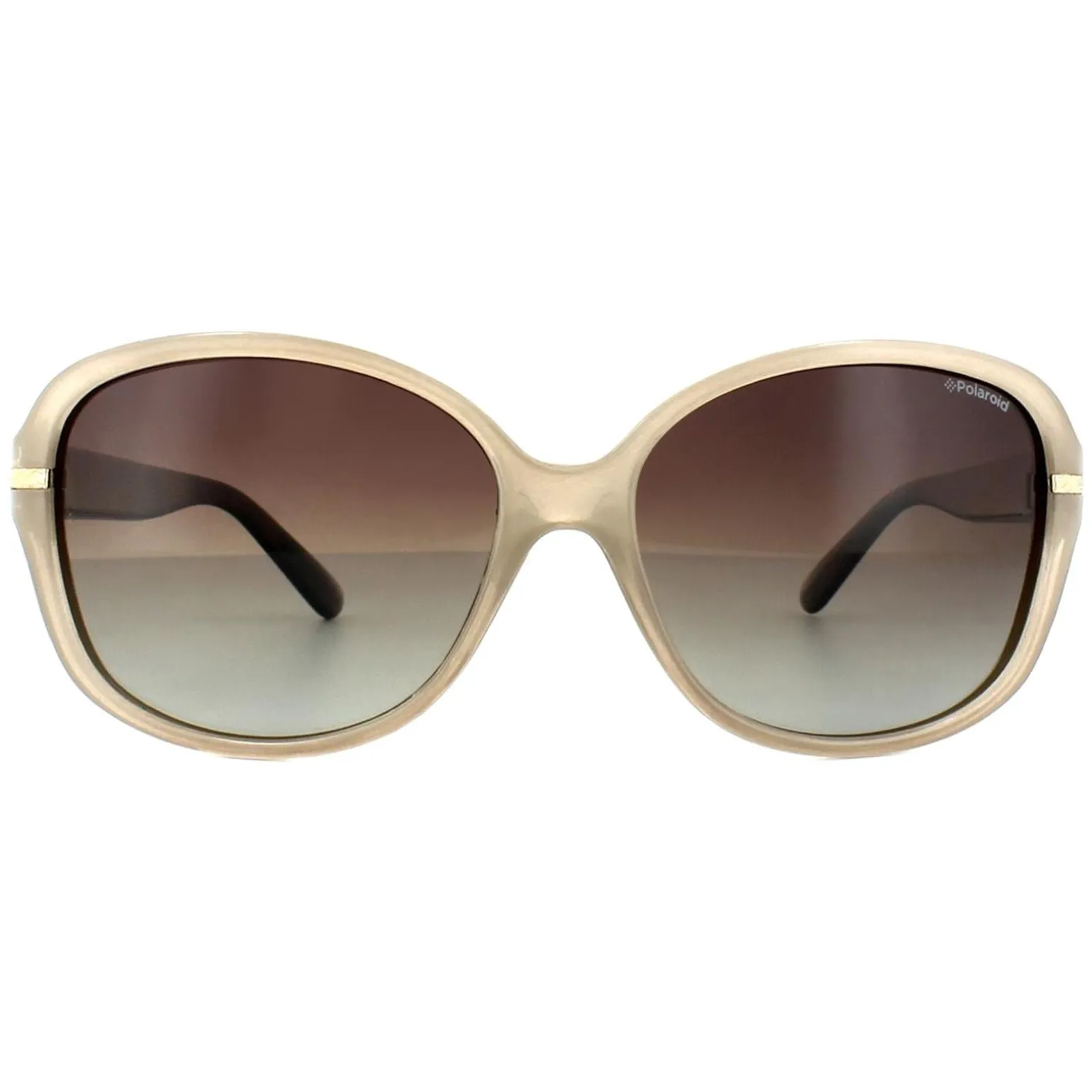 Polaroid Sunglasses P8419 10A LA Beige Havana Brown Gradient Polarized