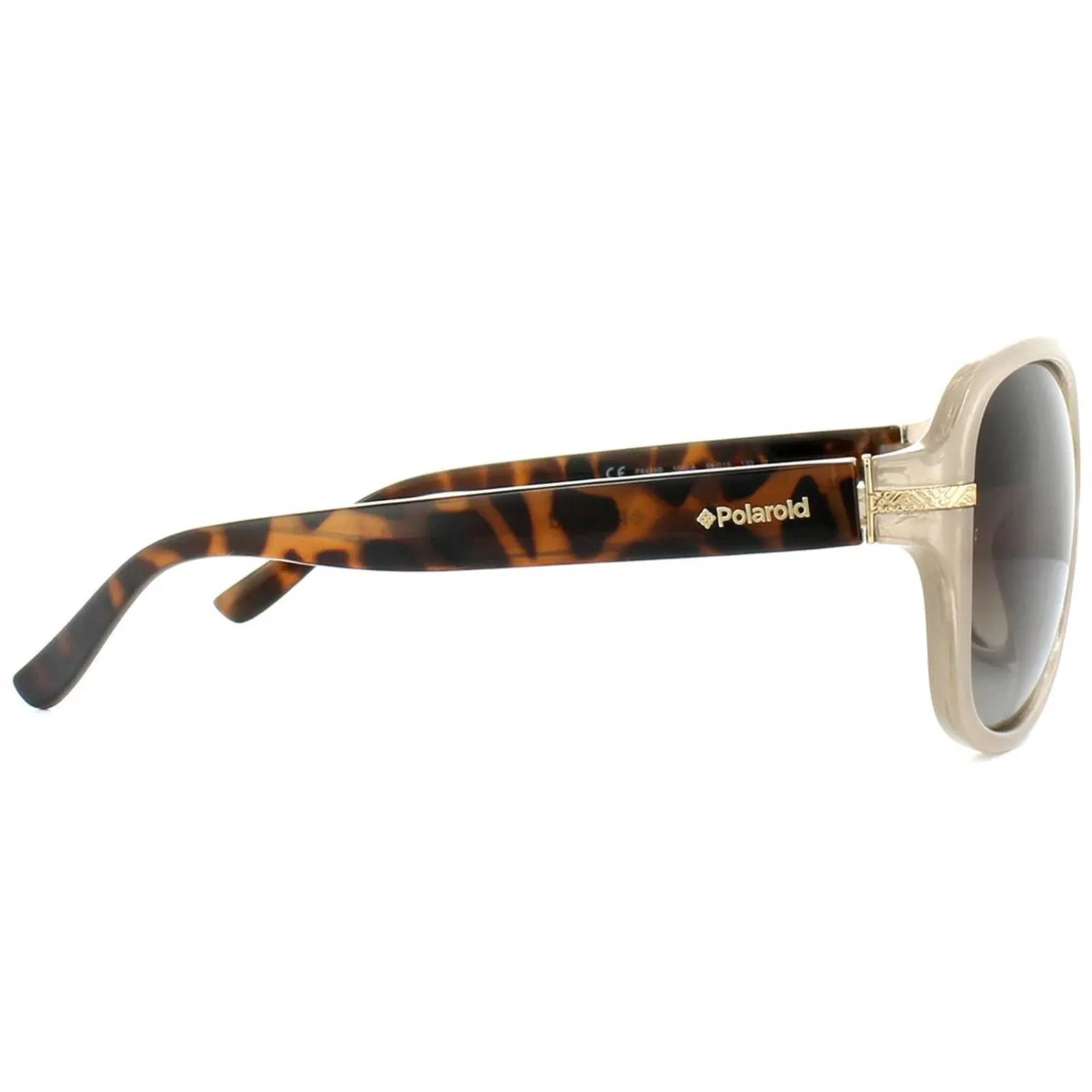 Polaroid Sunglasses P8419 10A LA Beige Havana Brown Gradient Polarized