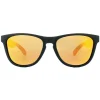 Polaroid Sunglasses P8443 9CA L6 Black Rubber Grey Red Mirror Polarize