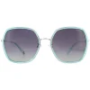 Polaroid Sunglasses PLD 6153/G/S MVU/WJ Azure Grey Gradient Polarized