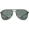 Polaroid Sunglasses PLD 2160/G/S/X 003 UC Matte Black Green Polarized