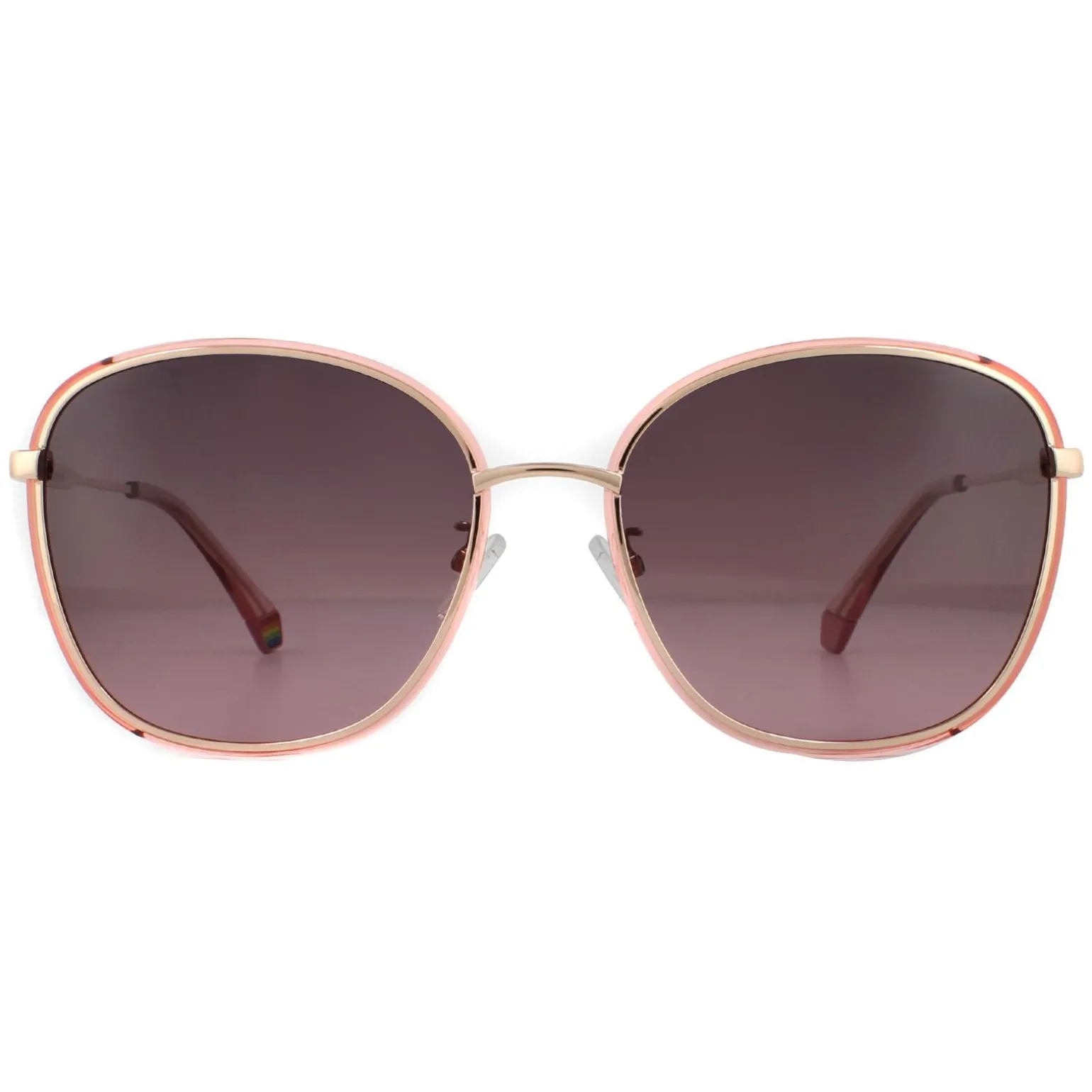Polaroid Sunglasses PLD 6117/G/S S45 JR Pink Gold Burgundy Gradient Po