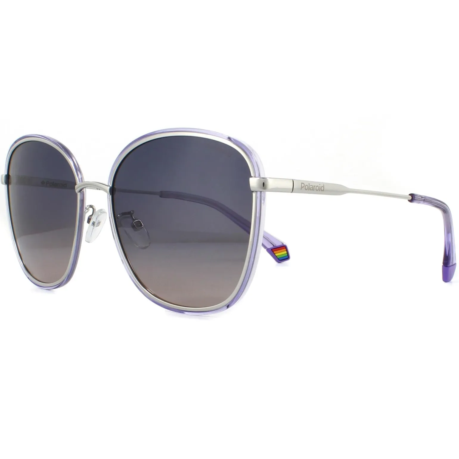 Polaroid Sunglasses PLD 6117/G/S GME XW Palladium Violet Violet Gradie