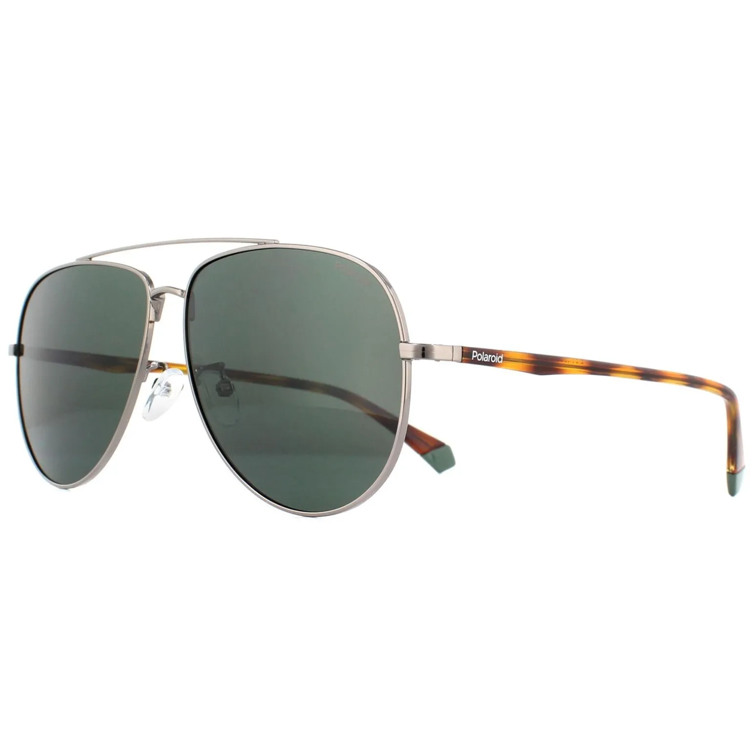 Polaroid Sunglasses PLD 2105/G/S 6LB UC Ruthenium Havana Green Polariz