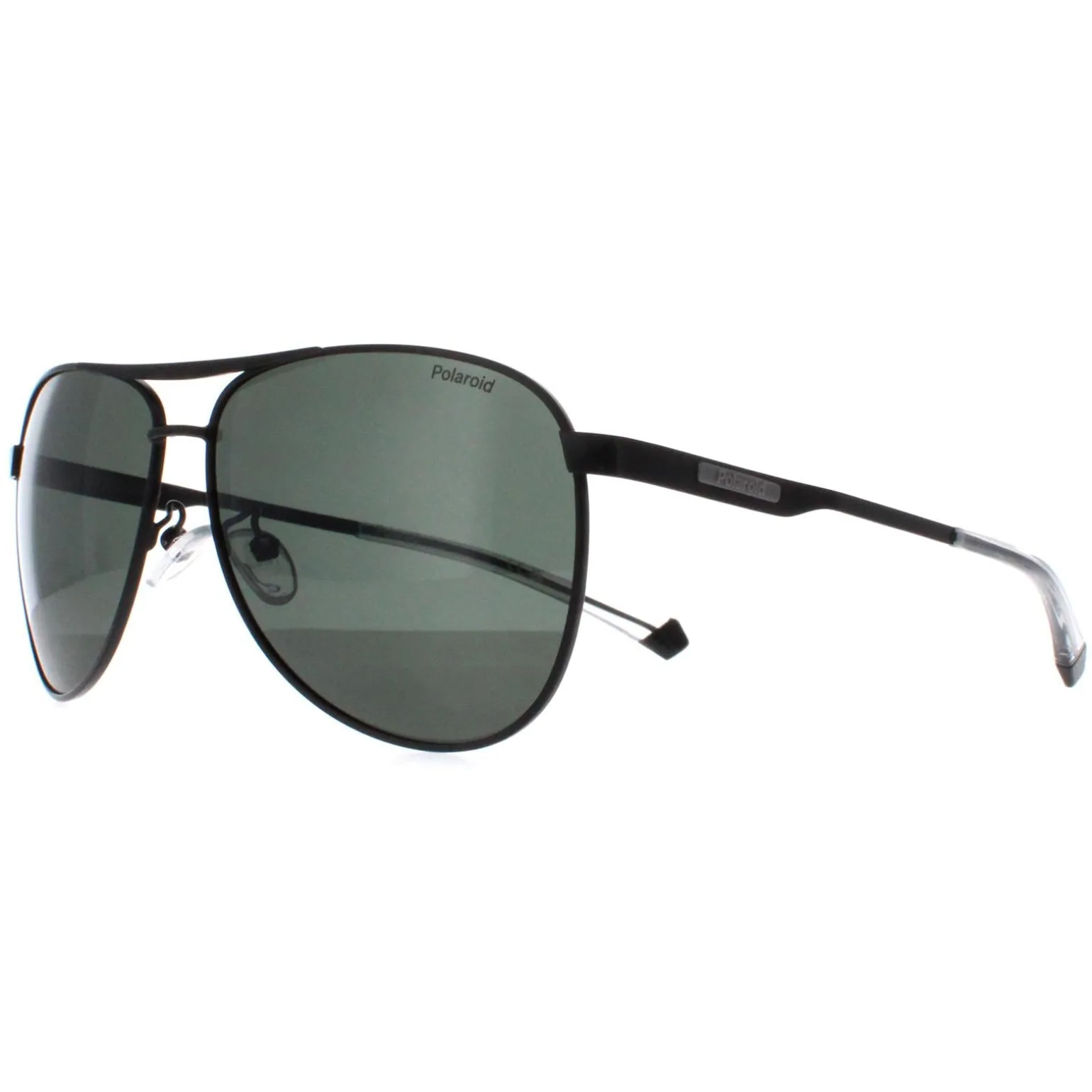 Polaroid Sunglasses PLD 2160/G/S/X 003 UC Matte Black Green Polarized
