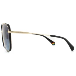 Polaroid Sunglasses PLD 6117/G/S 2M2 WJ Black Gold Grey Gradient Polar