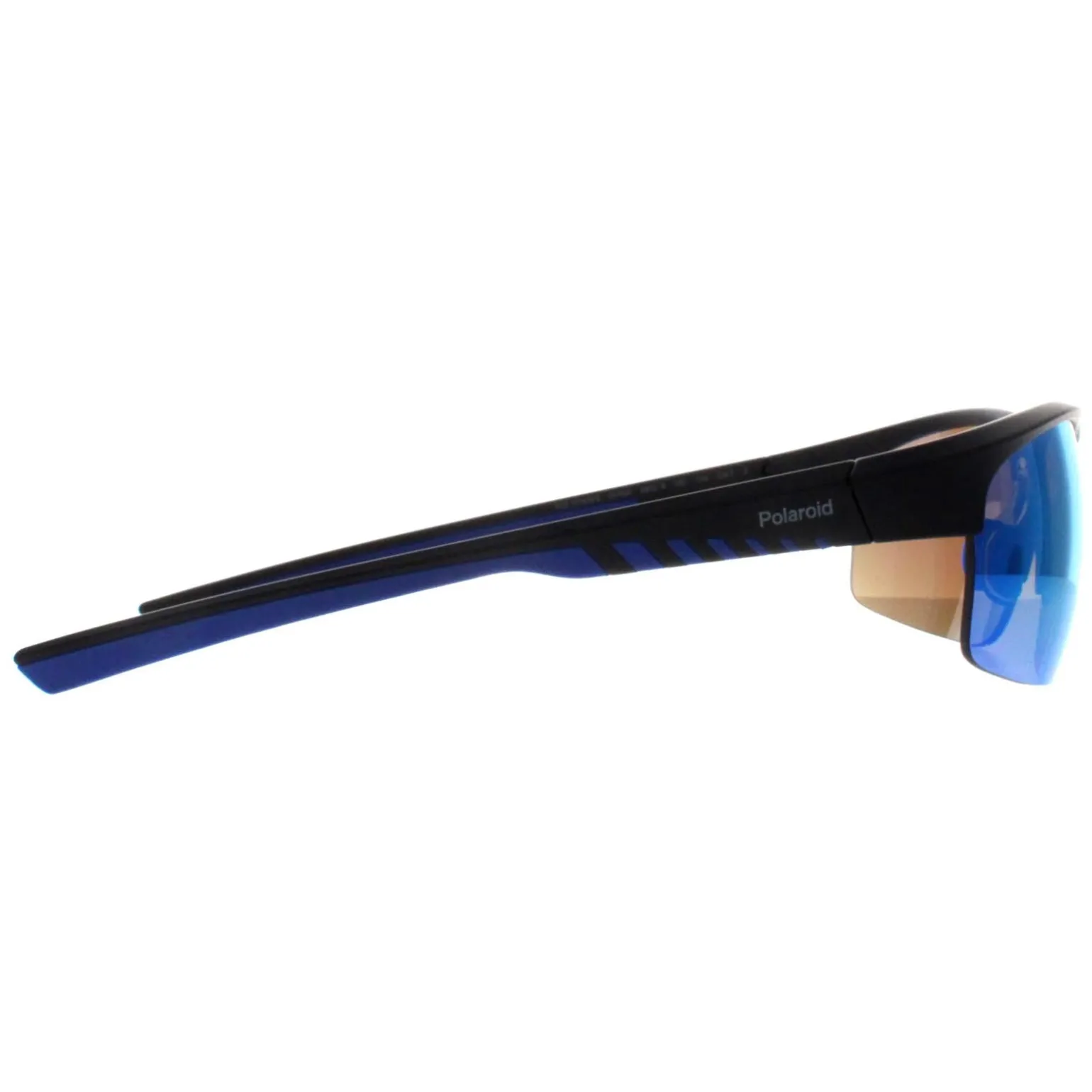 Polaroid Sunglasses PLD 7018/N/S 0VK 5X Matte Black Blue Blue Mirror P