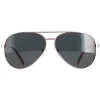 Polaroid Sunglasses PLD 6069/S/X J2B/M9 Silver Red Grey Polarized