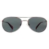 Polaroid Sunglasses PLD 6070/S/X J2B M9 Silver Red Grey Polarized