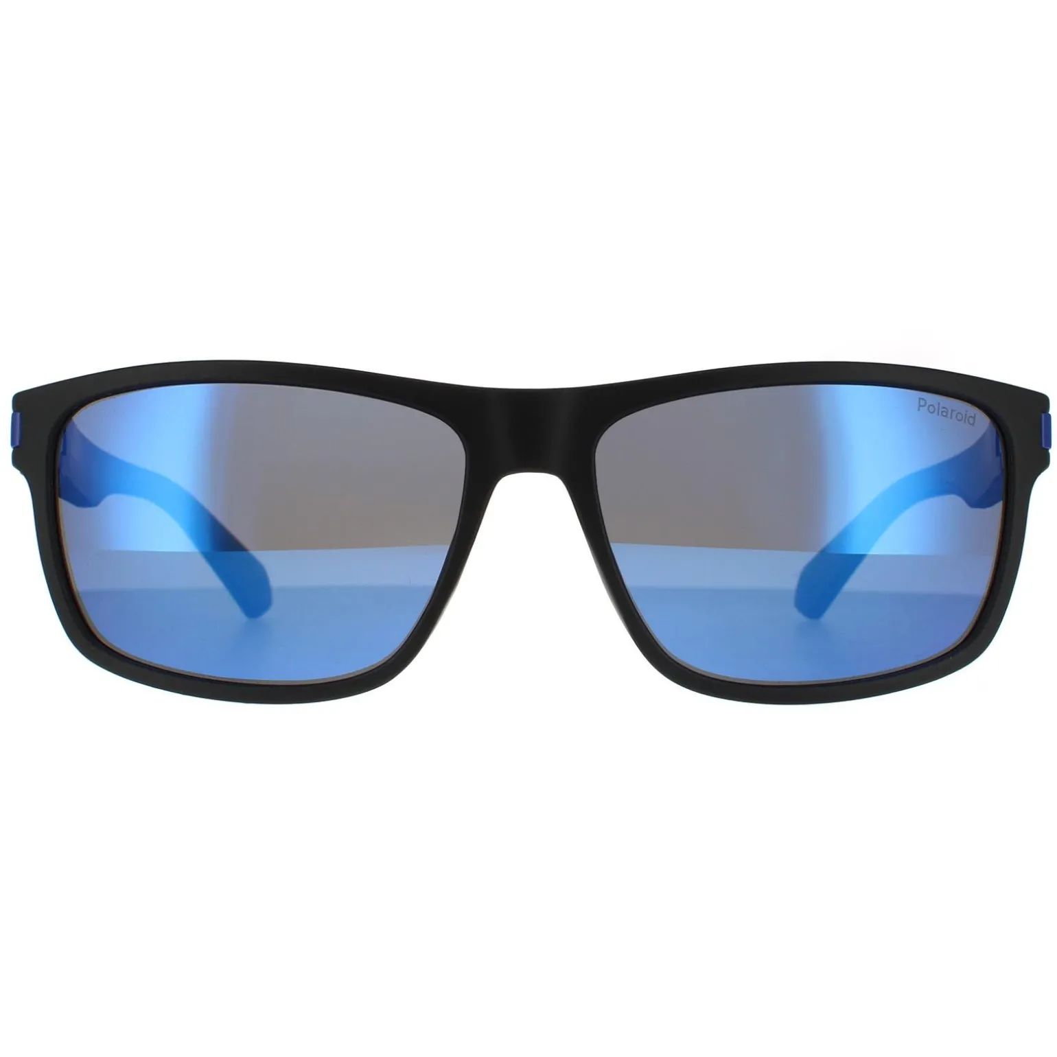 Polaroid Sunglasses PLD 2121/S 0VK 5X Matte Black Blue Blue Mirror Pol