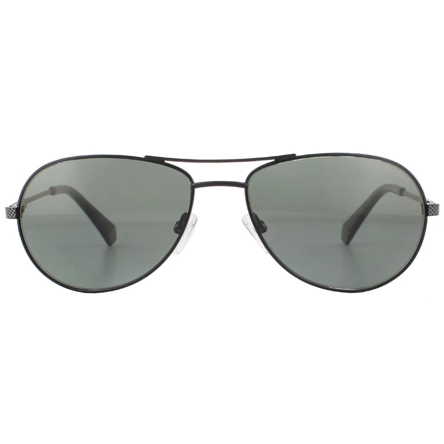 Polaroid Sunglasses PLD 2100/S/X 003 UC Matte Black Green Polarized