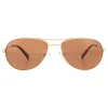 Polaroid Sunglasses PLD 2100/S/X AOZ HE Matte Gold Copper Polarized