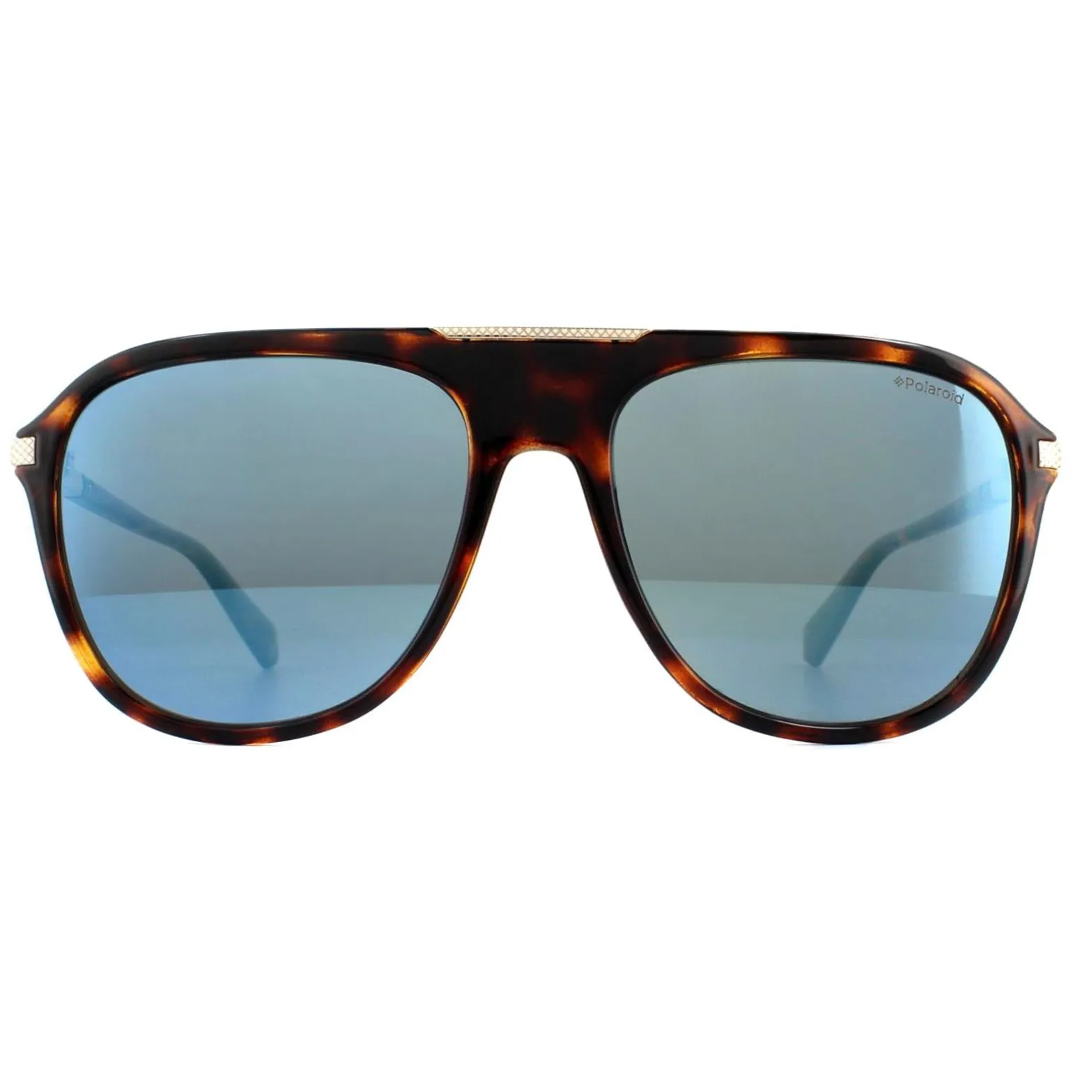 Polaroid Sunglasses PLD 2070/S/X 086 5X Dark Havana Grey Blue Mirror P