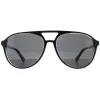 Polaroid Sunglasses PLD 4162/S 7C5 M9 Black Crystal Grey Polarized