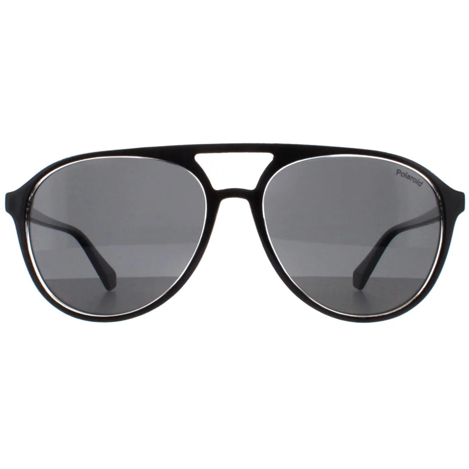 Polaroid Sunglasses PLD 4162/S 7C5 M9 Black Crystal Grey Polarized