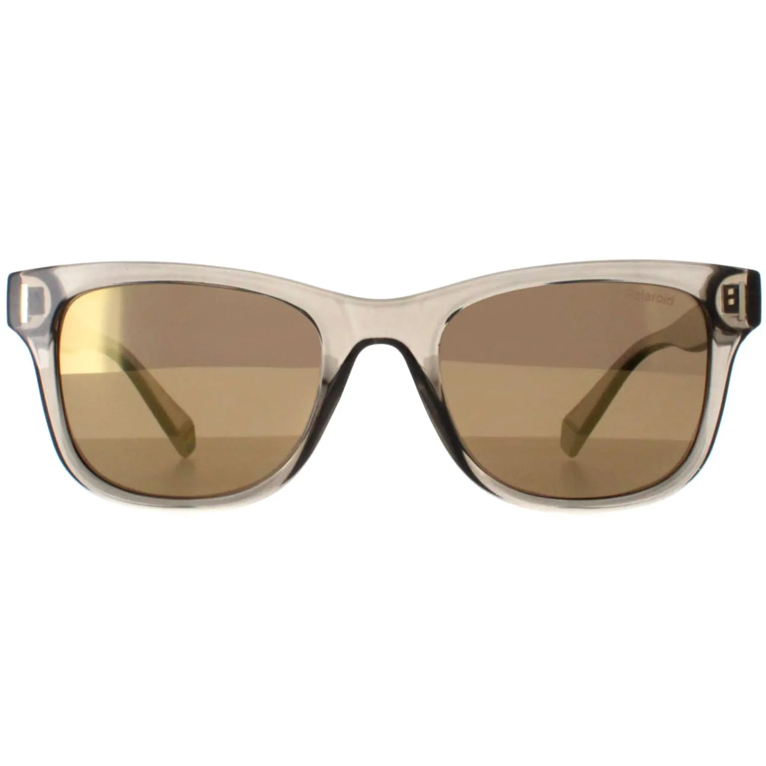 Polaroid Sunglasses PLD 6206/S 10A LM Beige Grey Gold Mirror Polarized