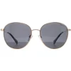 Polaroid Sunglasses PLD 6215/S/X 2F7 M9 Gold Grey Grey Polarized