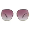Polaroid Sunglasses PLD 4091/S S9E JR Gold Violet Burgundy Gradient Po
