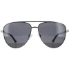 Polaroid Sunglasses PLD 4126/S KJ1 C3 Dark Ruthenium Grey Polarized