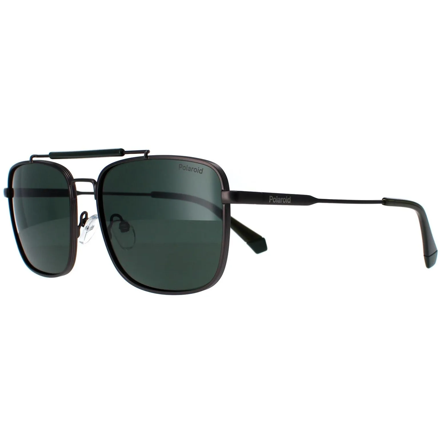 Polaroid Sunglasses PLD 2111/S R80/UC Matte Dark Ruthenium Green Polar