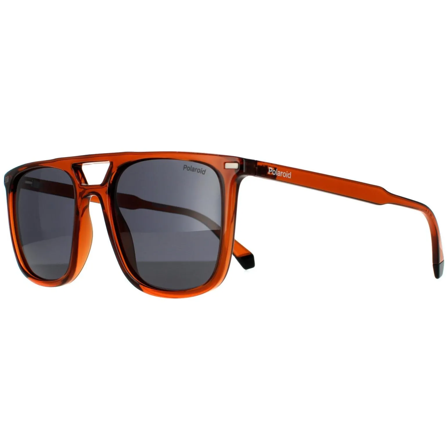 Polaroid Sunglasses PLD 4123/S 09Q C3 Brown Grey Polarized