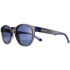 Polaroid Sunglasses PLD 2124/S 09V C3 Transparent Grey Blue Polarized