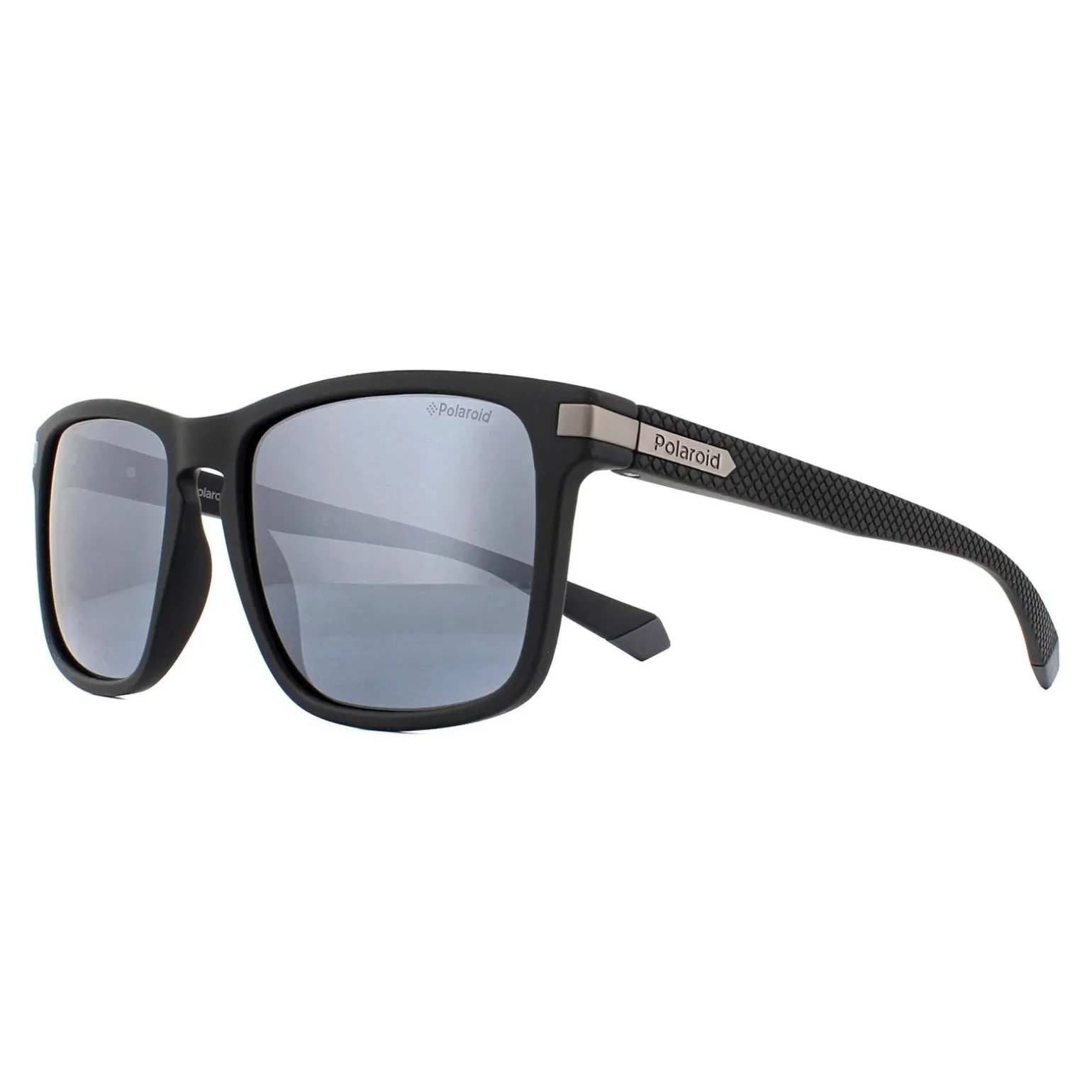 Polaroid Sunglasses PLD 2088/S 003 EX Matte Black Silver Mirror Polari