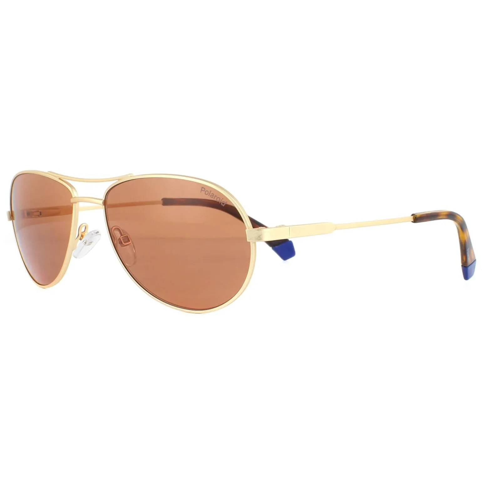 Polaroid Sunglasses PLD 2100/S/X AOZ HE Matte Gold Copper Polarized