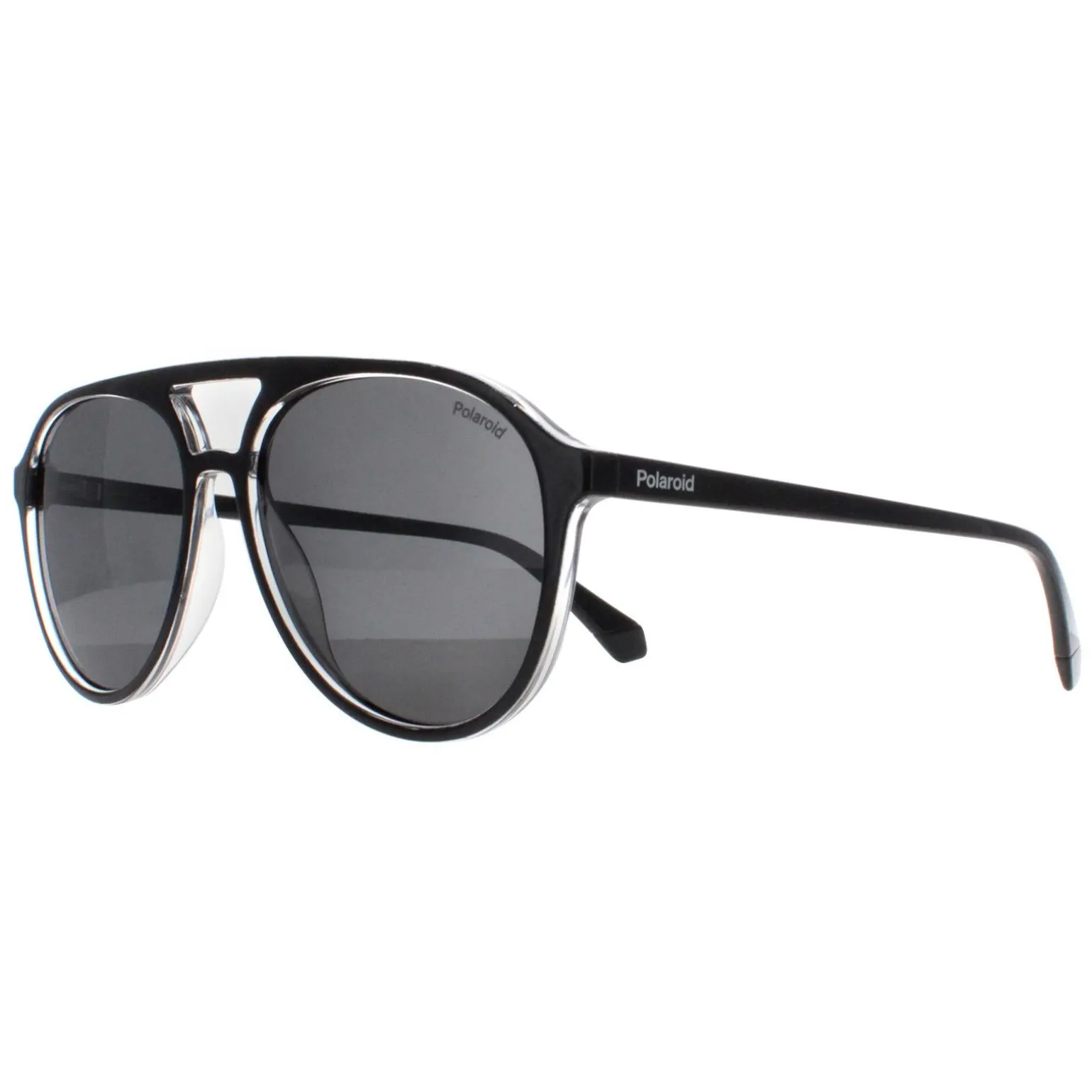 Polaroid Sunglasses PLD 4162/S 7C5 M9 Black Crystal Grey Polarized