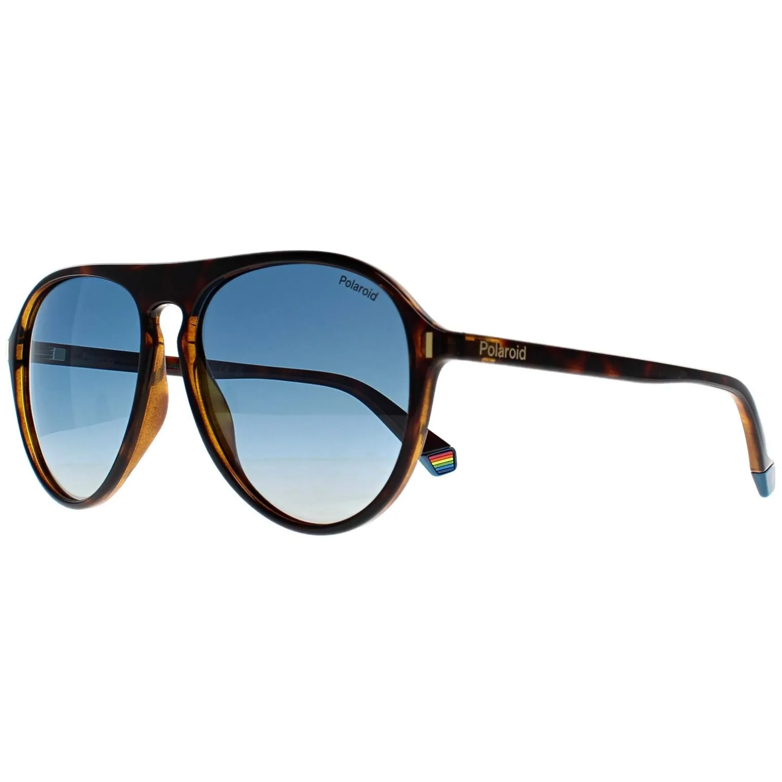 Polaroid Sunglasses PLD 6225/S 086 Z7 Havana Blue Gradient Polarized