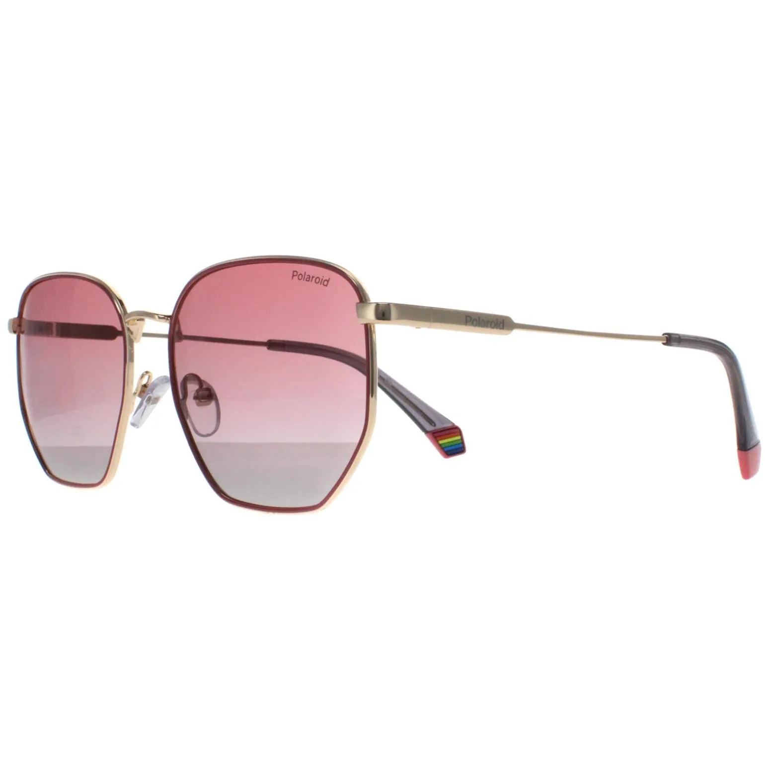 Polaroid Sunglasses PLD 6214/S/X EYR GC Gold Pink Pink Gradient Polari