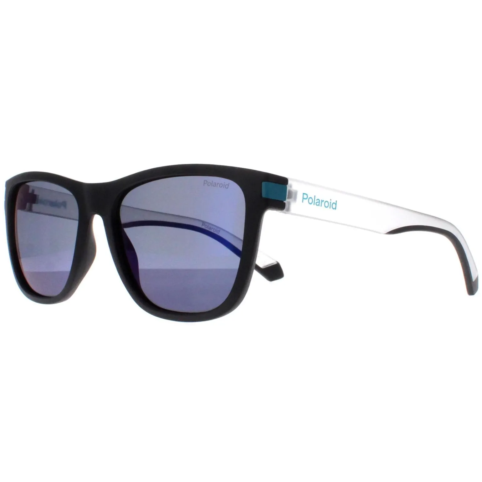 Polaroid Sunglasses PLD 2138/S 0VK 5X Matte Black Blue Blue Mirror Pol