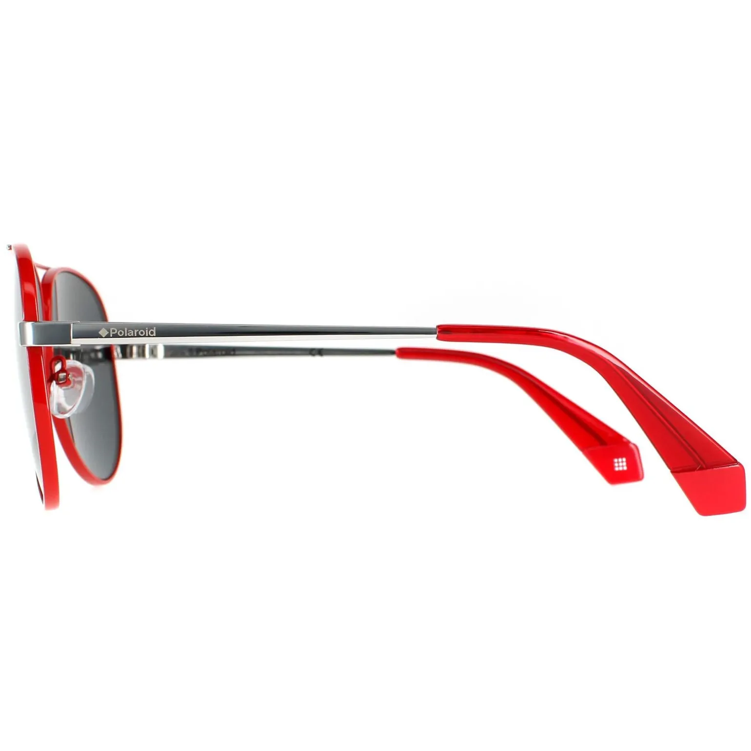 Polaroid Sunglasses PLD 6069/S/X J2B/M9 Silver Red Grey Polarized